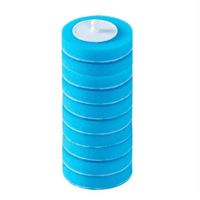 Cabezales de repuesto para escobilla de baño Accesorios desechables (10 cabezales de repuesto) Tmvgtek Libre de BPA