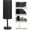 Black-BK, variant on Modern Touch Control Dimmable Table Lamp with 3 USB Ports and Outlet for Bedroom Nightstand