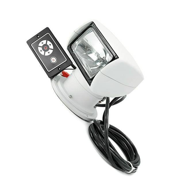 Riwesomey Foco de Control remoto para barco, reflector Led de 12V, foco para barco marino, para yate, camión, coche, marino Bombillas para automóviles