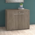 thumbnail image 6 of Office 500 36W Storage Cabinet with Doors in Modern Hickory - Engineered Wood, 6 of 6