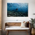 thumbnail image 3 of Elephant Stock Scuba Diver Wall Art - Horizontal Canvas Wall Art - Living Room Wall Decor - Hobbies And Lifestyle Canvas - Teal And Blue Decor - 48" x 32", 3 of 8
