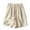 Beige, variant on Xixinqiwan Women's and Women's Plus Size Shorts,Women's Lounge Shorts Summer Comfy Linene Shorts Elastic Waist Loose Casual Relaxed Pull-On Short