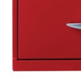 thumbnail image 4 of Space Solutions 18 Inch Wide 2 Drawer Organizer Cabinet for Office, Red, 4 of 4