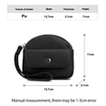 thumbnail image 3 of Elegant Korean Style Mini Wallet For Women, PU Leather Small Coin Purse With Keychain, Cute Zipper Card Holder For Girls Students, 3 of 8