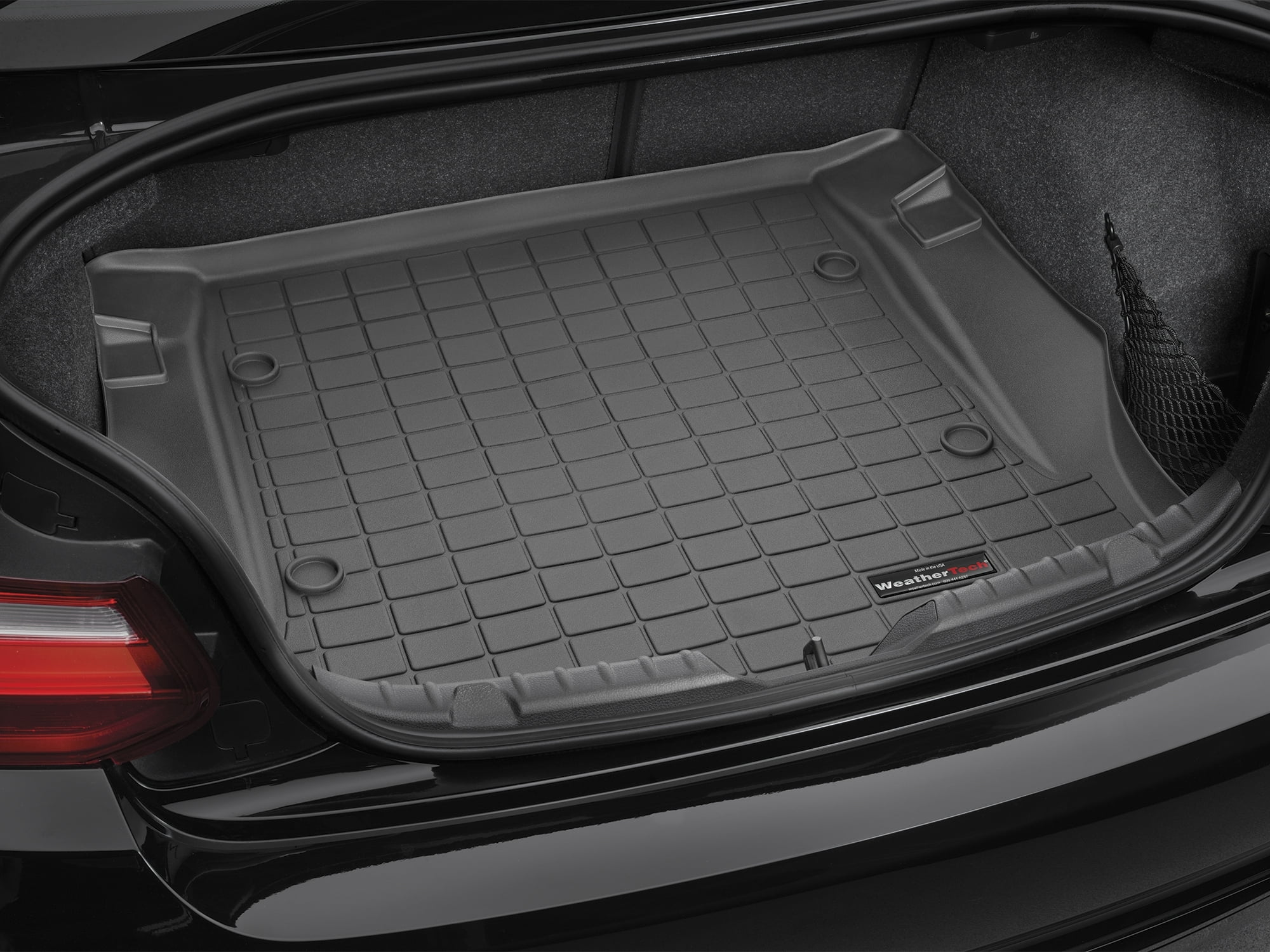 WeatherTech Cargo Trunk Liner compatible with BMW 230i, M2 Competition, M240i, M235i, M2, 228i - Trunk Black