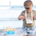thumbnail image 4 of Camera Toy, Child Camera Toy Hanging Wooden Camera Toy Intellectual Development Handmade Camera Toy Baby Toy  for Outdoor for Home, 4 of 7