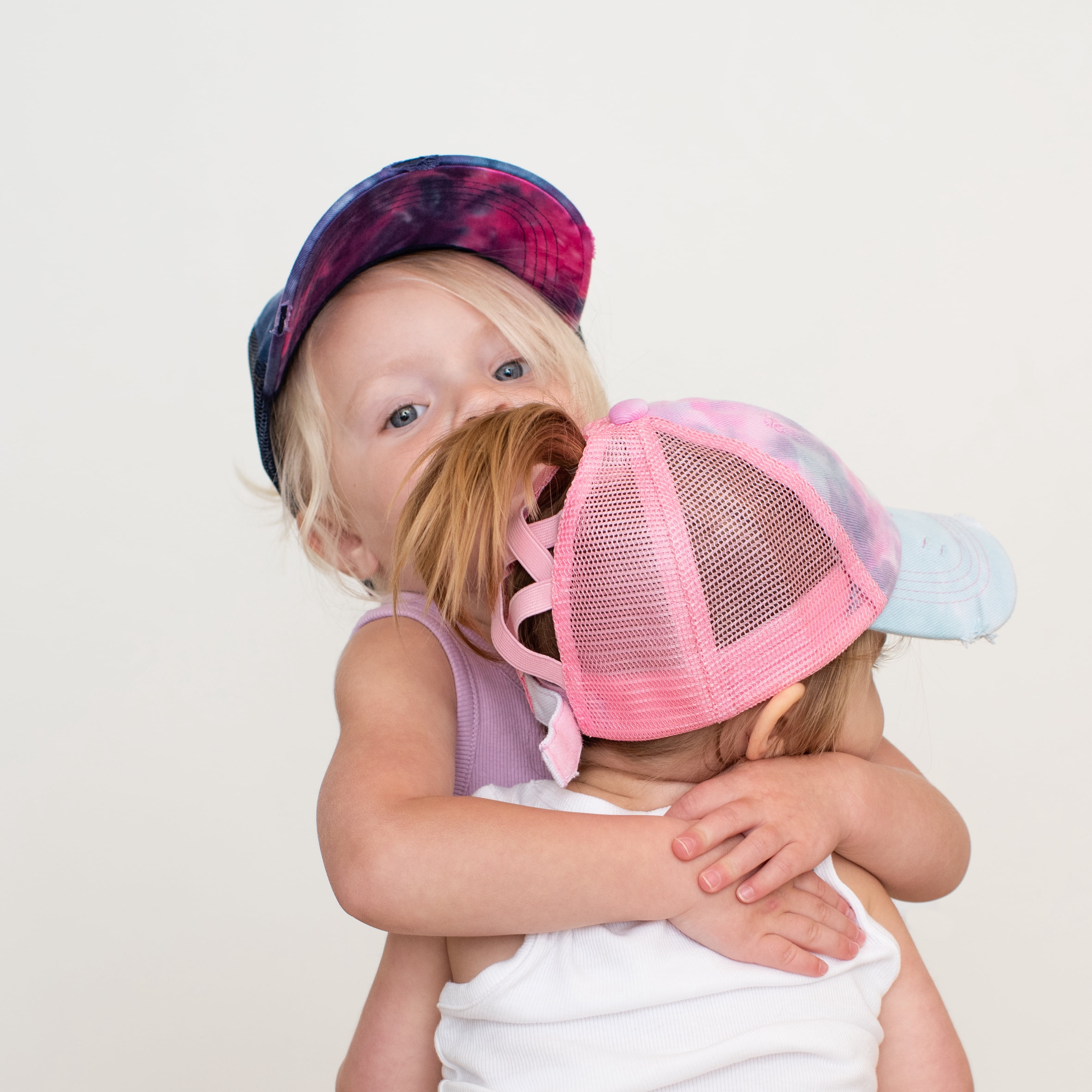 CC Kids Tie-Dye Criss-Cross Pony Cap