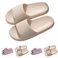 thumbnail image 3 of Gnshining Shower Shoes for Women and Men Skidproof Bathroom Shoes Open Toe House Slippers Thick Sole Couple Slippers Travel-friendly Beach Slippers, 3 of 7