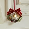 thumbnail image 6 of Danhjin Jingle Bells for Door Knob, Christmas Door Decorations with Velvet Ribbon, Festive Hanging Bells for Indoor Outdoor Home Holiday Decor, 4.7*2*3.9in, 6 of 6