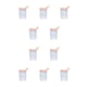 thumbnail image 1 of Injueey Bolsas de jabón de ducha Limpiador facial Cuerpo Nylon Piel Burbuja Red Cuerpo Espuma hecha a mano Bolsa con cordón Baño Naranja Naranja 10Conjunto, 1 of 6