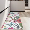 thumbnail image 4 of Pioneer Flower Floral Print Pattern Kitchen Rug Mat,Kitchen Runner Rugs Non Skid Washable,Decorative Kitchen Floor Mats for Kitchen,Sink,Laundry,17"X47", 4 of 5