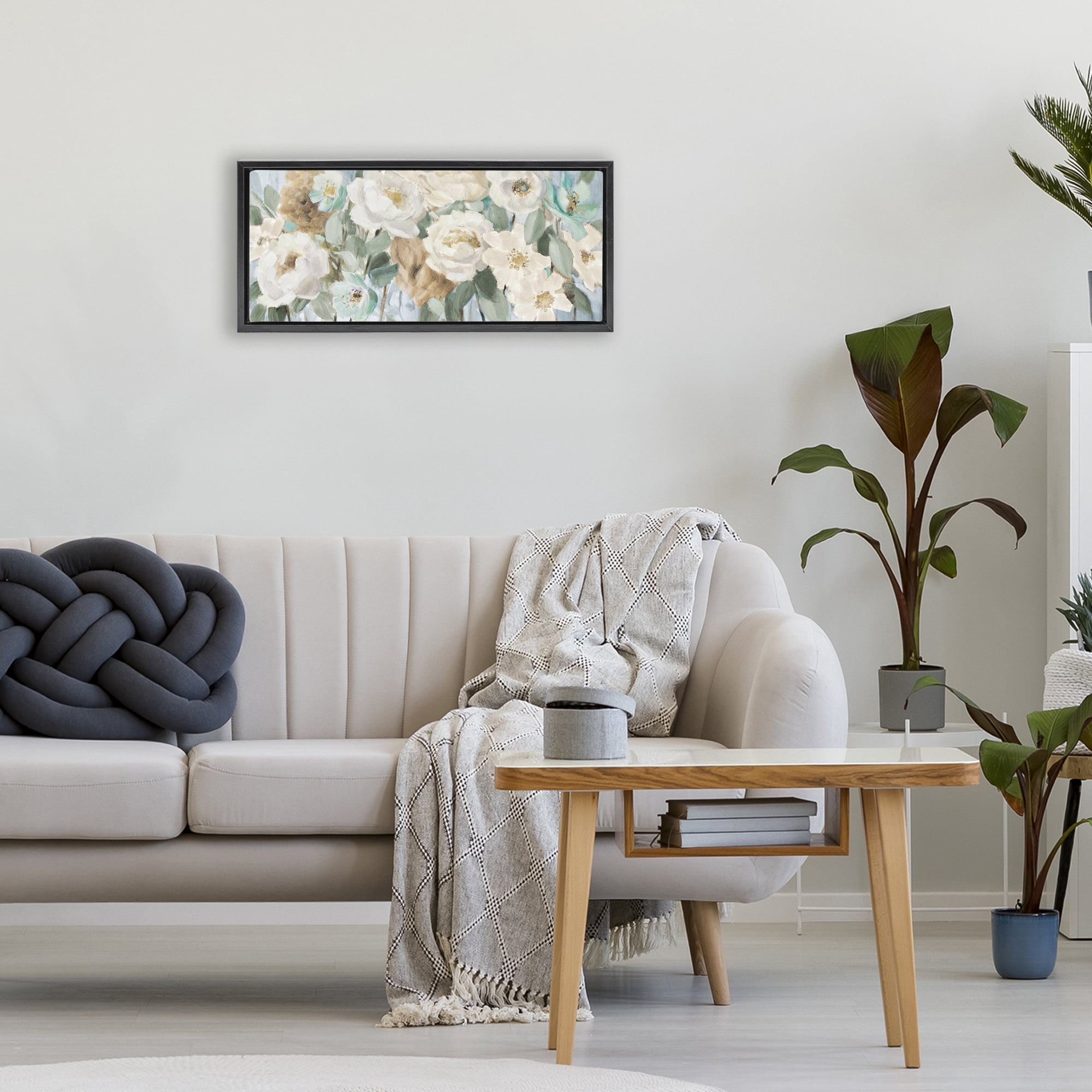 Stupell Industries Promise of Giverny Black Framed Floater Canvas Wall Art, design by Lanie Loreth