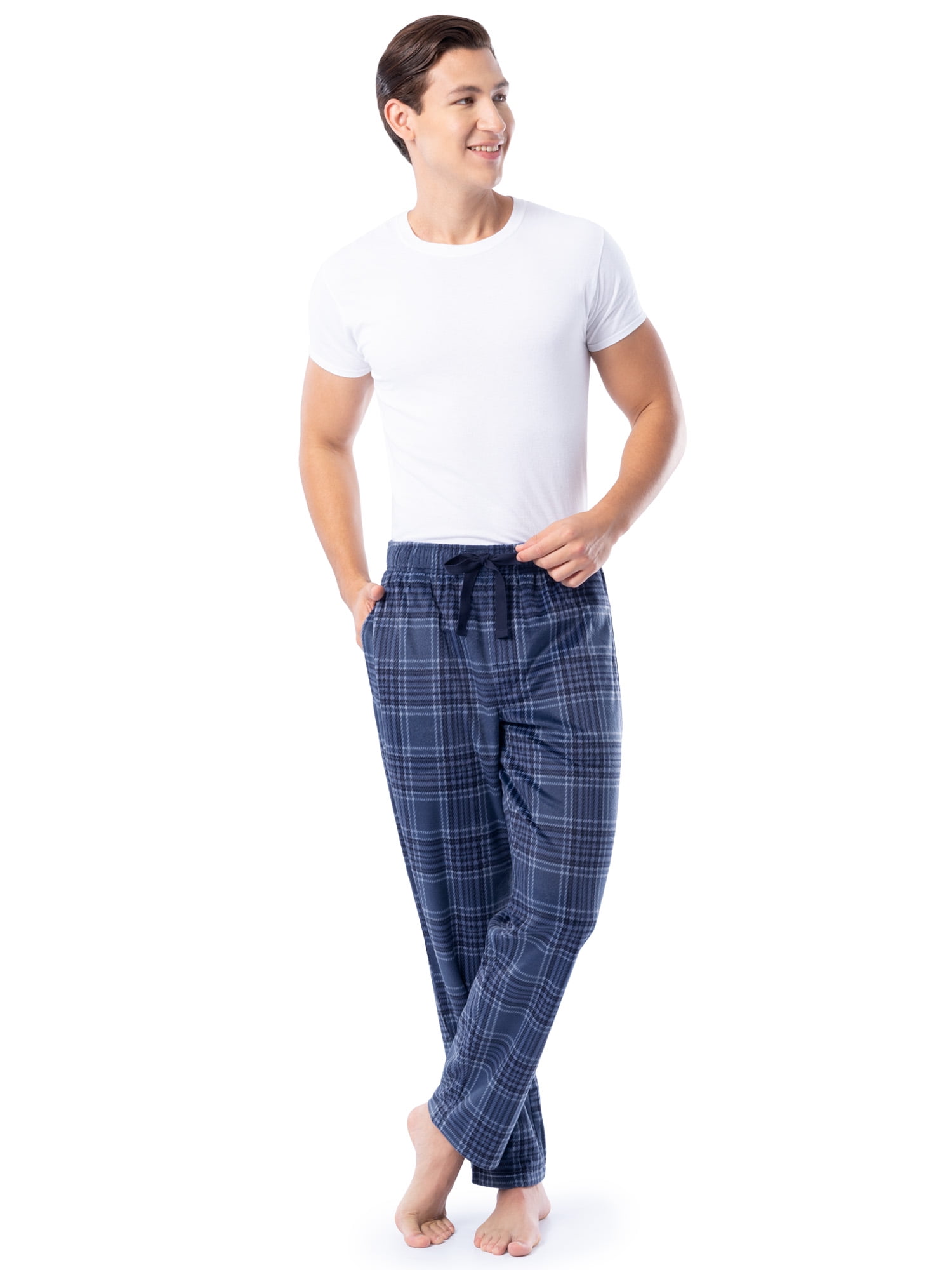 Fruit of the Loom Men's and Big Men's Fleece Sleep Pant, Sizes S - 6XL