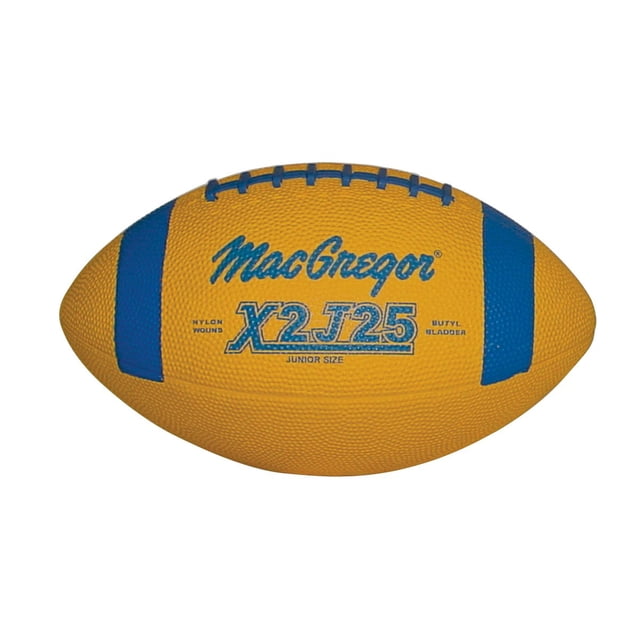 Fútbol MacGregor, tamaño junior, goma amarilla