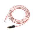 thumbnail image 3 of 2X Replacement Repair Speaker Wire Cable 5Ft with RCA Plug to Stripped Ends, 3 of 7