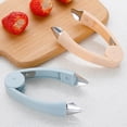 thumbnail image 2 of 1pcs Strawberry Steel Pineapple Eye Peeler Fruit and vegetable Practical Seed Remover Clip Fruit Tools Kitchen Gadgets, 2 of 8