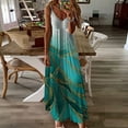 thumbnail image 2 of Summer Dresses for Women Beach Floral Tshirt Sundress Casual Boho Tank Dress, 2 of 5