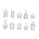 thumbnail image 2 of 10 jarrones de vidrio con forma de capullo para arreglos florales, decoración del hogar, ligeros y bonitos. Transparente, 2 of 9