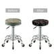 thumbnail image 5 of Balery Card Suits Fundas de asiento para taburete de bar redondo de tela de terciopelo ajustables que protegen de arañazos y manchas para sillas de 14 a 17 pulgadas.-12 inch, 5 of 7