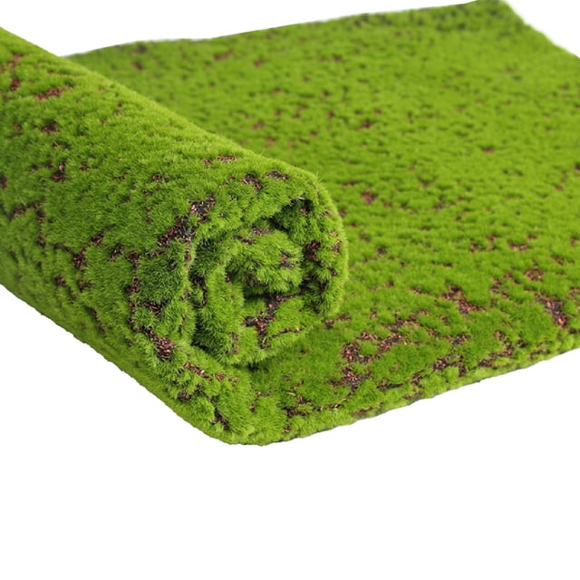 Trayknick Fake Grass Foldable Beautiful Natural Artificial Moss Grass for Living Room