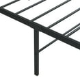 thumbnail image 6 of Twin Size Bed Frame with Under Bed Storage，Heavy Duty Metal Platform，Quick & Easy Assembly，Black, 6 of 11
