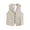 Gray, variant on Women's Sleeveless Vest Casual V Neck Tank Tops Linen Blazer Jacket with Pockets Womens Summer Button Waistcoat XS-XL