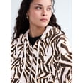 thumbnail image 5 of Scoop Women’s and Women’s Plus Full Zip Hoodie, Sizes XS-4X, 5 of 6