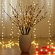 thumbnail image 2 of Billuyoard 3 piezas de ramas de ramitas luces de hadas LED brillo ajustable y magia para el hogar larga vida útil Decoración del hogar, 2 of 6