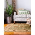 thumbnail image 4 of Rugs.com Aditi Collection Rug – 5' 3 x 8' Light Green Low Rug Perfect For Living Rooms, Large Dining Rooms, Open Floorplans, 4 of 9