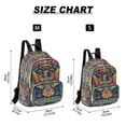 thumbnail image 2 of FORMRS Mini Backpack Purse for Women Quilted Travel Daypack Casual Shoulder Bag, Abstract Eagle, 2 of 7