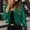 Green, variant on QUNYINEY Womens Jackets Trendy Lightweight Shiny Outwear Open Front Elegant Loose Fit Long Sleeve Coats for Women