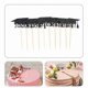 thumbnail image 3 of 24 pcs Graduation Party Cupcake Cake Dessert Toppers Creative Paper Cake Toppers Black 11X6.5CM Black 11X6.5CM, 3 of 5