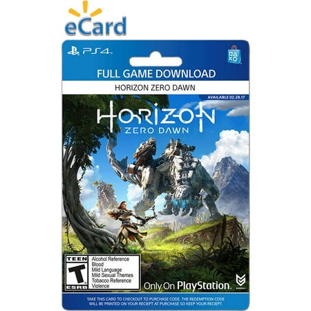 Sony Horizon Zero Dawn (email delivery)
