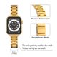 thumbnail image 4 of Correa para reloj CSJCUBIC de acero inoxidable dorado de 44 mm con funda, 4 of 7