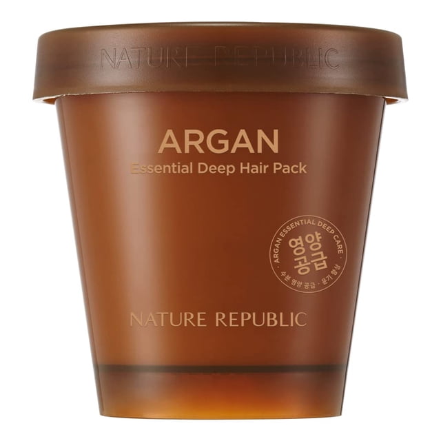 Paquete para el cabello Nature Republic Argan Essential Deep Care, 200 ml