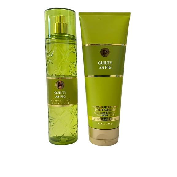 Bath & Body Works Guilty As Fig Mist & Body Cream Set