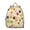 Beige-68, variant on Furry Friend Student Backpack – Adorable Puppy Paw Print with Bone and Tail Cartoon Design, Artistic Watercolor Style for School