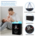 thumbnail image 3 of WaaHome First Fathers Day Gift Bag - 11.5" Medium First Time Dad Fathers Day Gift Bags with Tissue Paper and Handle Happy 1st Father's Day Paper Bag for New Dad from Wife Baby Girl Boy, 3 of 7