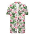 thumbnail image 7 of LEWKW Summer Outfits for Women 3 Piece Sets Floral Kimono Cardigan Top & Shorts Vacation Beach Lounge Wear Boho Matching Cover up Casual Soft Suits, 7 of 7