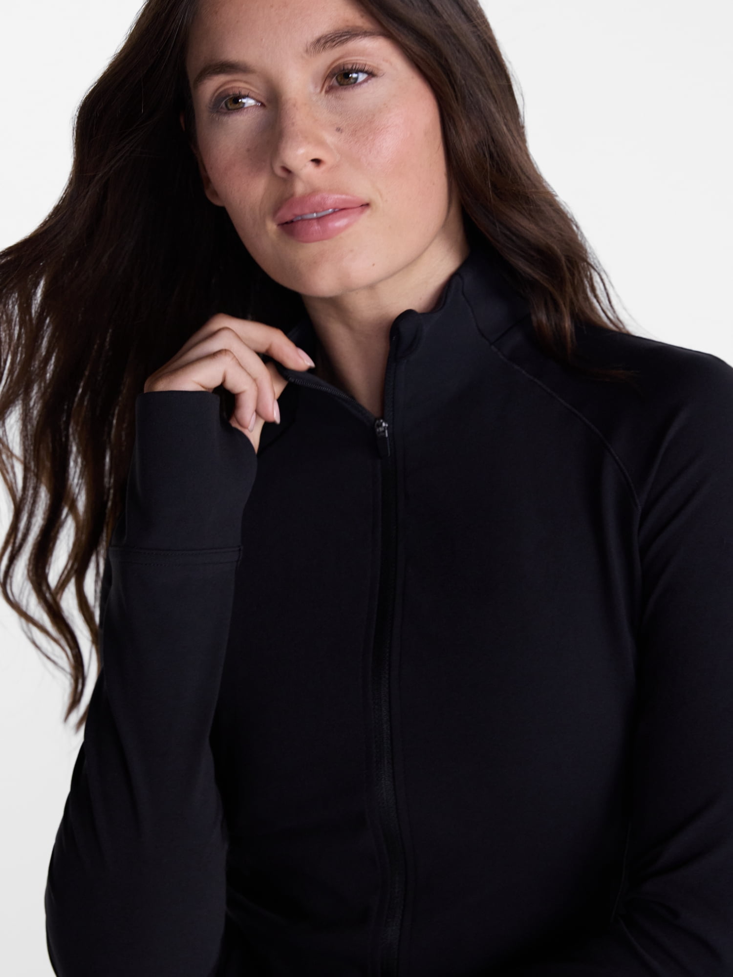 Avia Women's SoftSculpt Crop Jacket,Size XS-4X