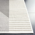 thumbnail image 2 of SAFAVIEH Pyramid Andrew Geometric Runner Rug, Ivory/Grey Navy, 2'2" x 8', 2 of 6