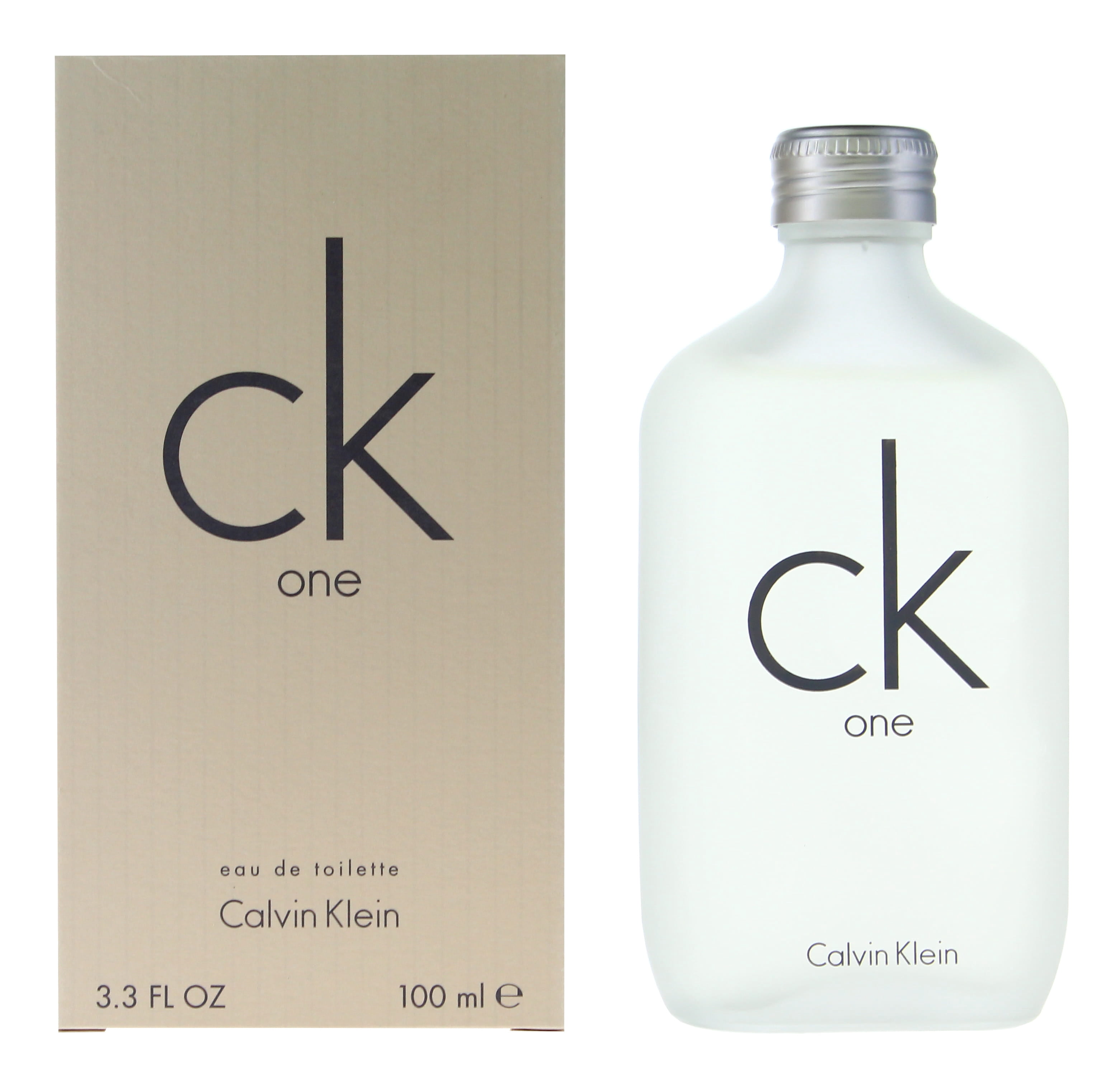 CK One Eau De Toilette, Unisex Cologne, 3.4 oz