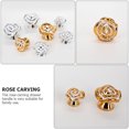 thumbnail image 3 of 15pcs Rose Shaped Plastic Cupboard Cabinet Drawer Door Knobs Pull Handles, 3 of 7