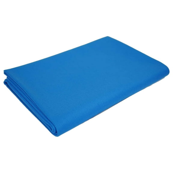 Worsted Pool Table Cloth – Fast Speed High Accuracy Pre-Cut Bed and Rails (Tournament Blue, 8 ft)