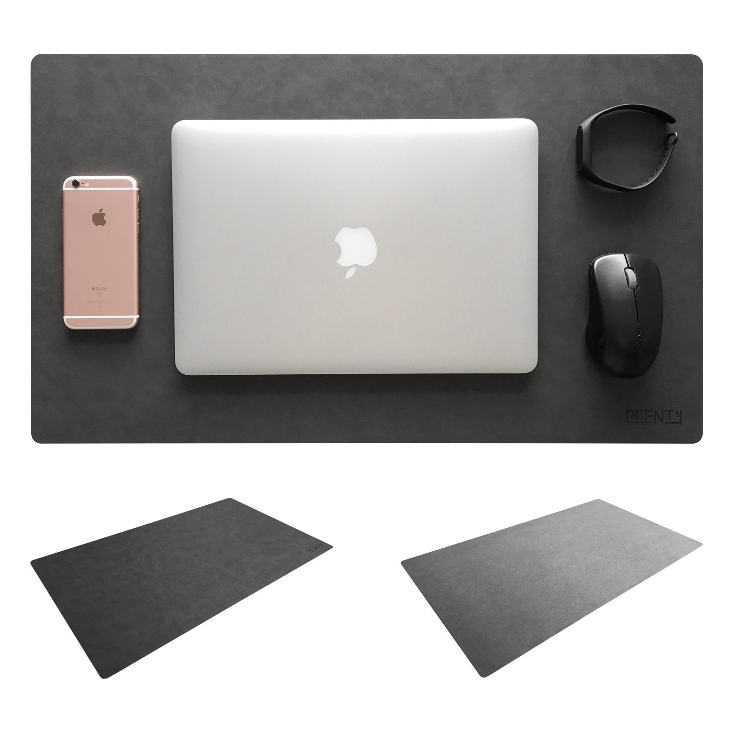 leather desk mat with edge protector