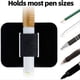 thumbnail image 3 of 4 Packs of Notebook Pen Holders,Self-Adhesive Pen Holders,Light Green, 3 of 5