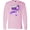 AD-Pink, variant on Inktastic Alzheimers Awareness I Wear Purple for My Sister Long Sleeve T-Shirt