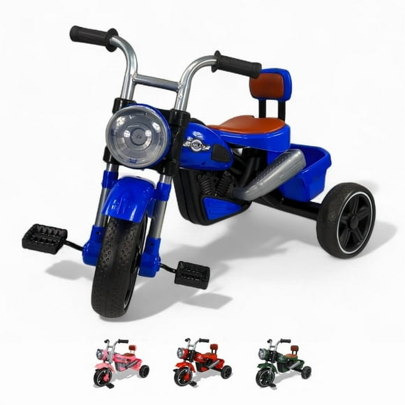 Triciclo Infantil Cómodo C/ Luces y Sonido TEK-TR518