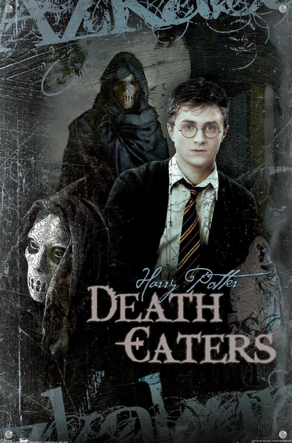 Harry Potter and the Order of the Phoenix - Death Eaters Wall Poster with Push Pins, 14.725" x 22.375"
