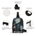 thumbnail image 3 of Death Note Sling Crossbody Backpack Shoulder Bag Chest Bag Daypack Sling Bags, 3 of 8